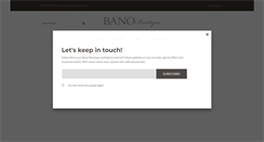 Desktop Screenshot of banoboutique.com